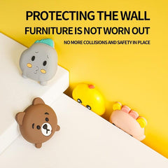 Animal Home Desk Glass Anti Collision Hanger Pads