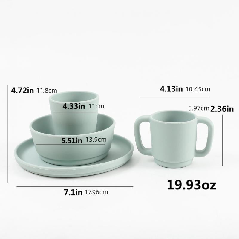Baby Dinner Plate Complementary Food Mother Baby Supplies Dinner Plate