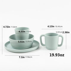 Baby Dinner Plate Complementary Food Mother Baby Supplies Dinner Plate