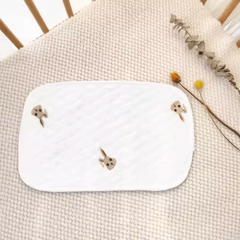 Newborn Flat Pillow 0-12 Months Anti-Spitting Baby Cloud Pillow