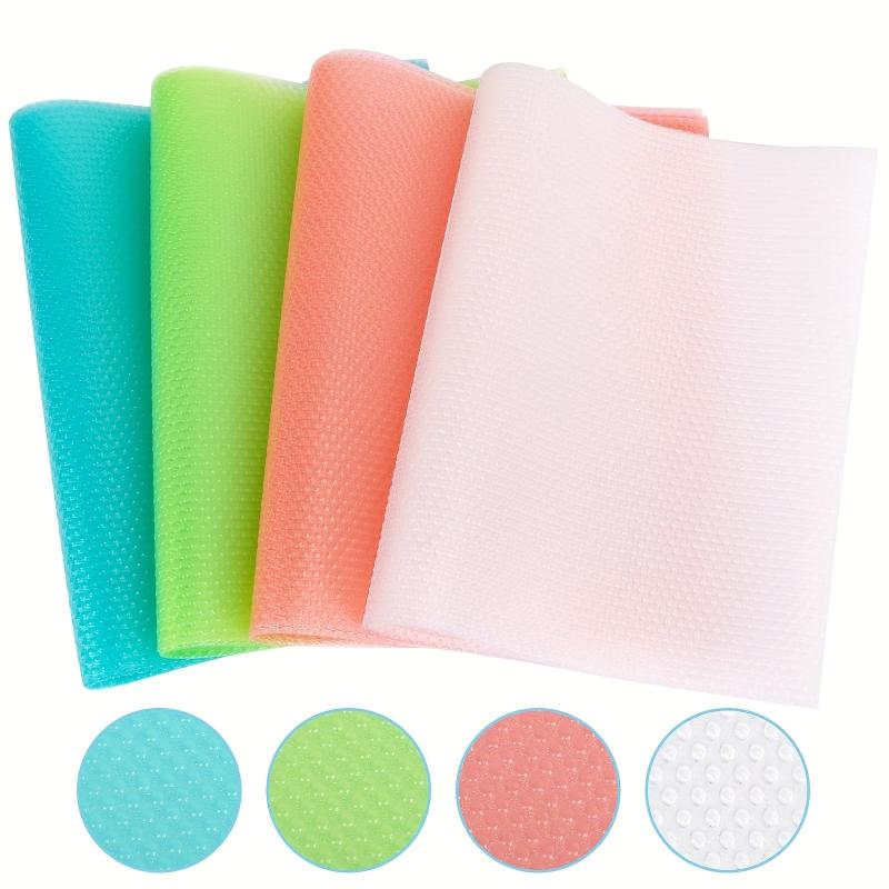 Refrigerator Liners Set of 10 Washable Mats for Shelves