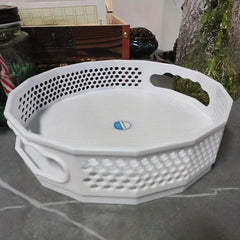 Round Turntable Kitchen Storage Cosmetic Storage Tray Rotating