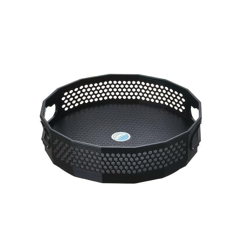 Round Turntable Kitchen Storage Cosmetic Storage Tray Rotating