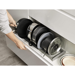Pot Lid Rack Kitchen Supplies Storage Rack Countertop Telescopic