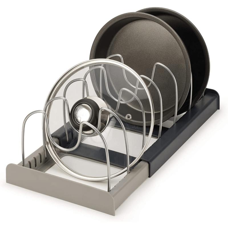 Pot Lid Rack Kitchen Supplies Storage Rack Countertop Telescopic