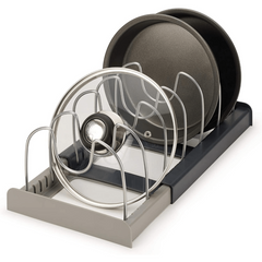 Pot Lid Rack Kitchen Supplies Storage Rack Countertop Telescopic