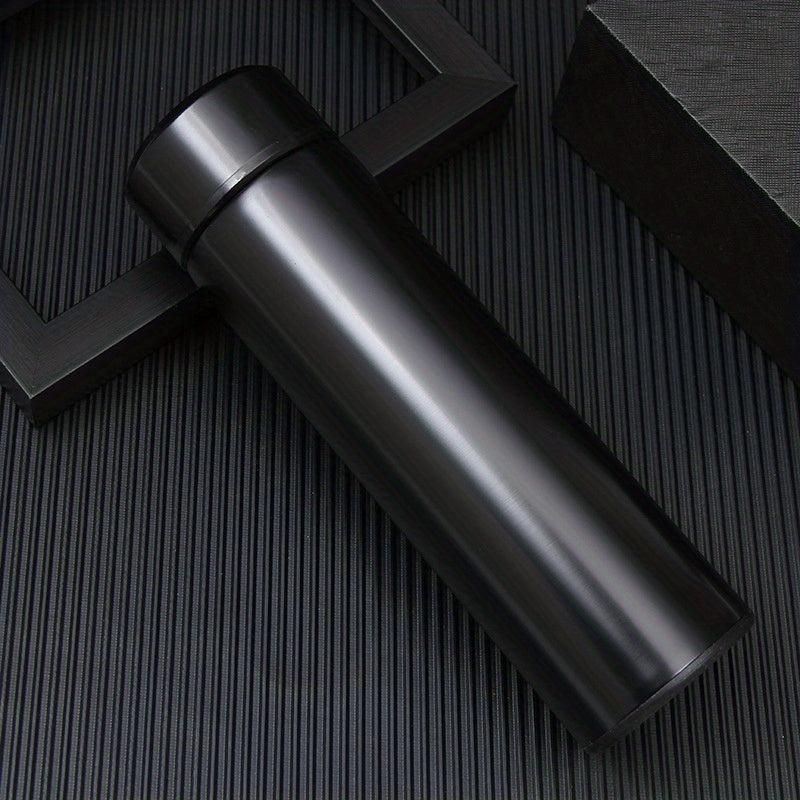 LED Temp Measurement Thermal Cup Stainless Steel Vacuum Fall Proof Portable