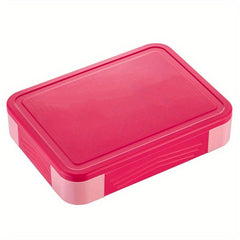 Leakproof Double Layer Lunch Box with Cutlery for Office Workers