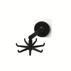 Waterproof 360 Rotating Folding Hook with 6 Claws for Home Bathroom Kitchen