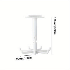 Waterproof 360 Rotating Folding Hook with 6 Claws for Home Bathroom Kitchen