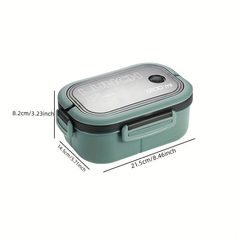 Large Leakproof Bento Box for Teens & Workers, Double Layer