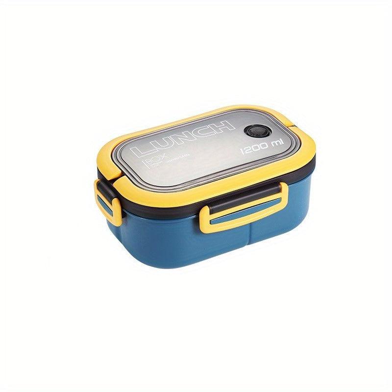 Large Leakproof Bento Box for Teens & Workers, Double Layer