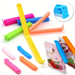 10pcs Food Sealing Clip Potato Chip Snack Clamp Bagged Food Sealing Clip