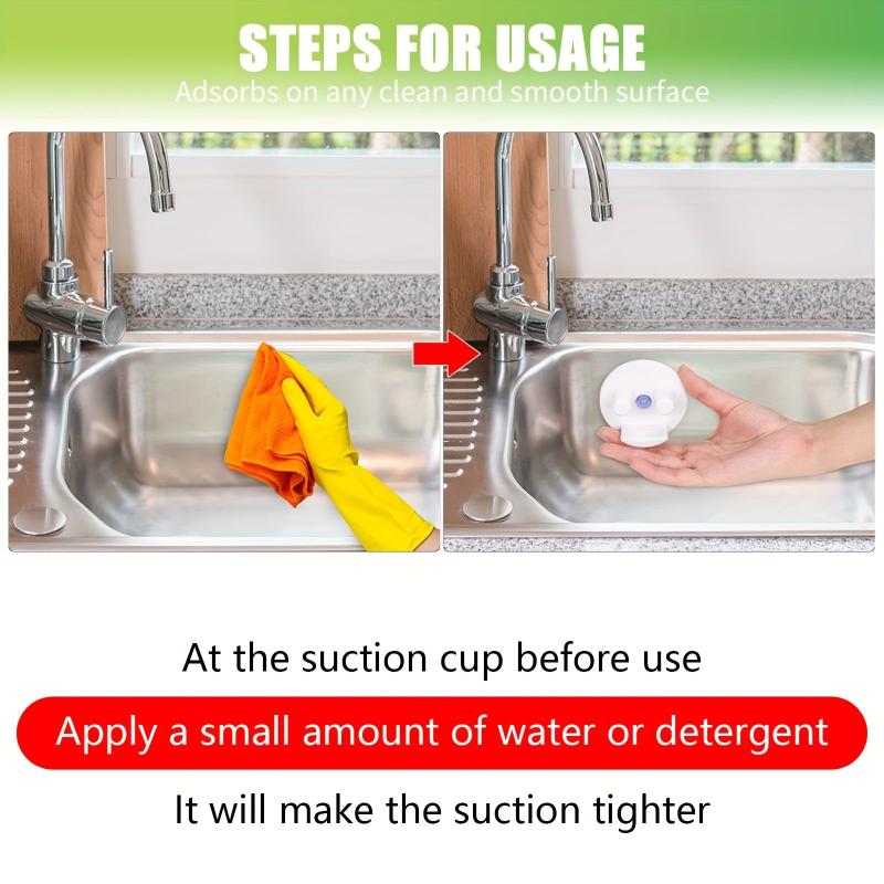 Sponge Holder with Suction Cup Mount, Smiley Design
