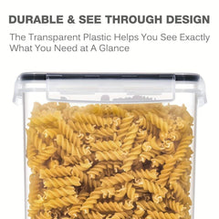 9pcs BPA Airtight Food Storage Containers with Lids, Labels, Markers