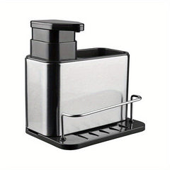 3-in-1 Sponge Holder & Organizer Tray for Kitchen Sink