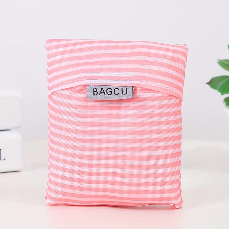 Large Capacity Folding Shopping Bag Oxford Cloth Reusable Portable