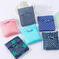 Large Capacity Folding Shopping Bag Oxford Cloth Reusable Portable