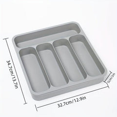 Expandable Flatware Organizer for Maximum Drawer Space