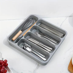 Expandable Flatware Organizer for Maximum Drawer Space