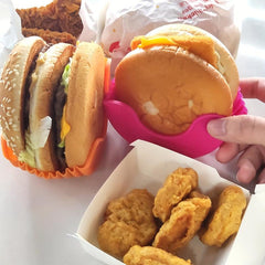Adjustable Burger Fixed Box Retractable Holder