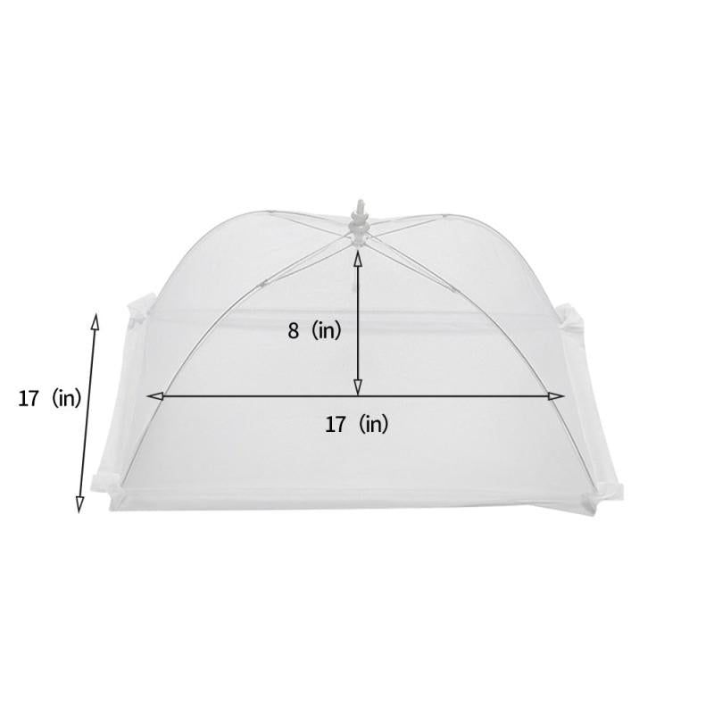 1pc 6pcs Plain Food Cover