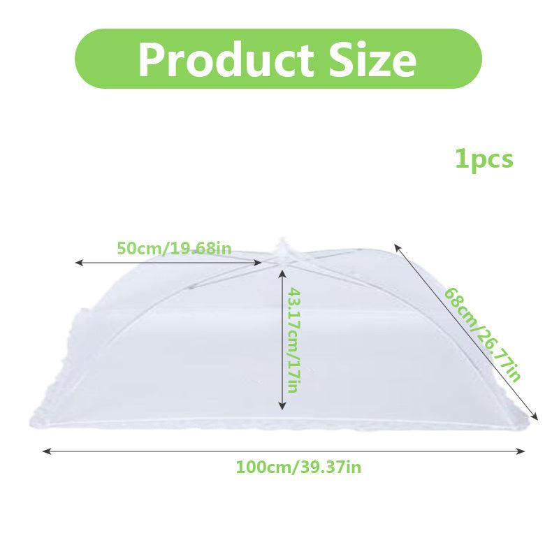 1pc 6pcs Plain Food Cover