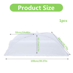 1pc 6pcs Plain Food Cover