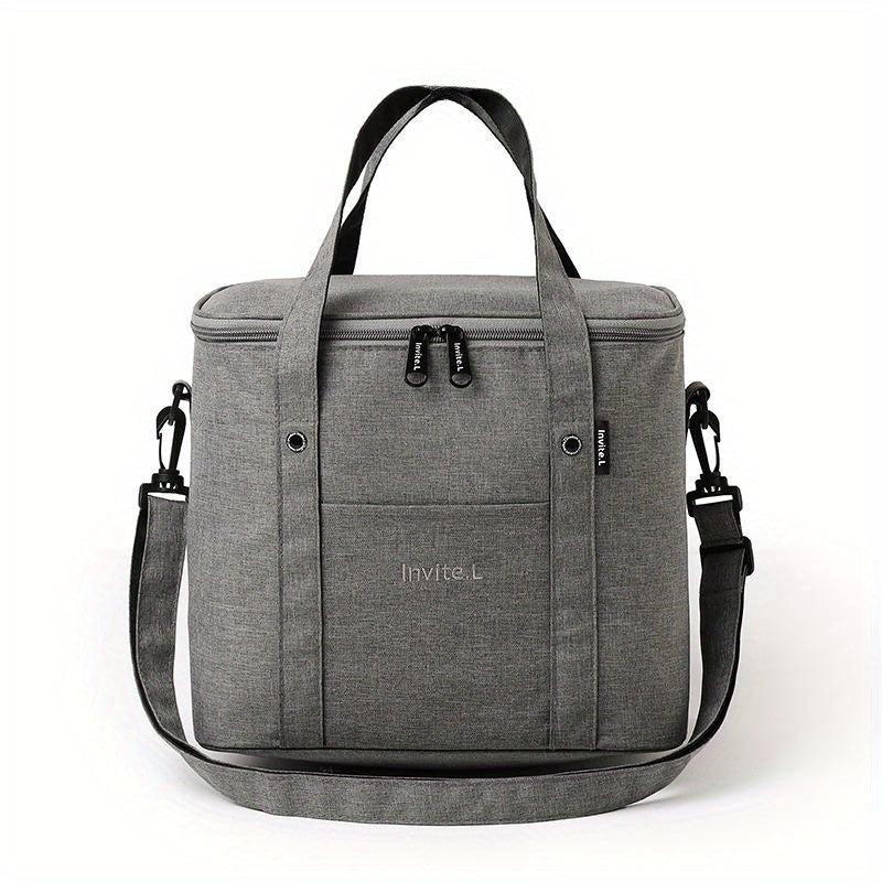 Insulated Lunch Bag For Men Women | Large Lunch Cooler Box Tote