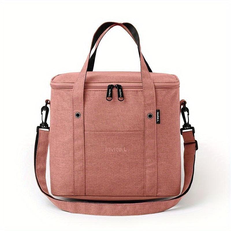 Insulated Lunch Bag For Men Women | Large Lunch Cooler Box Tote