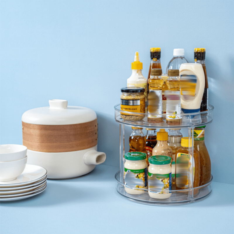 Multifunctional Rotating Spice Rack and Lazy Susan