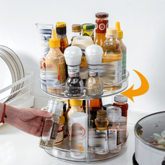 Multifunctional Rotating Spice Rack and Lazy Susan