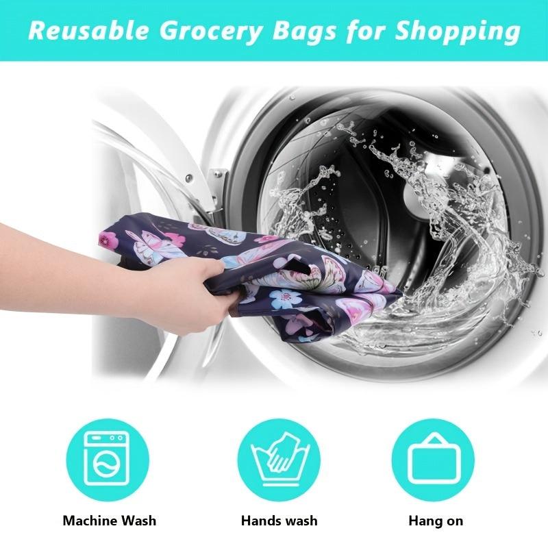 Striped Tote Bag Handbag Large Reusable Shopping Bag