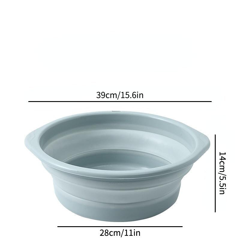 Foldable Washbasin for Easy Cleaning and Storage