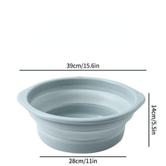 Foldable Washbasin for Easy Cleaning and Storage