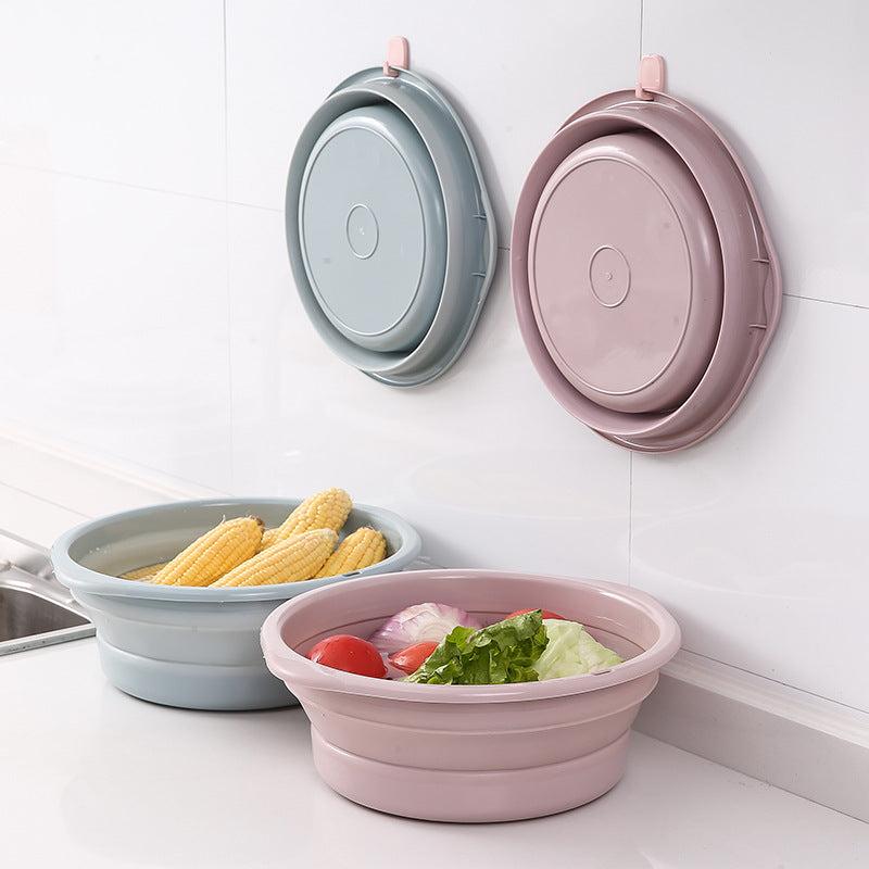 Foldable Washbasin for Easy Cleaning and Storage