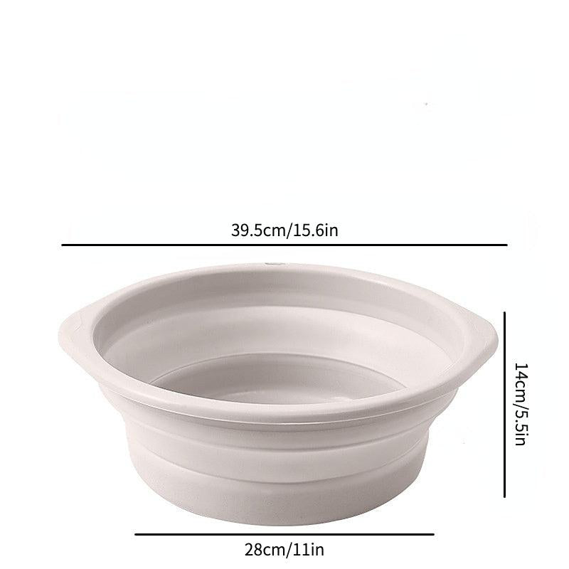 Foldable Washbasin for Easy Cleaning and Storage
