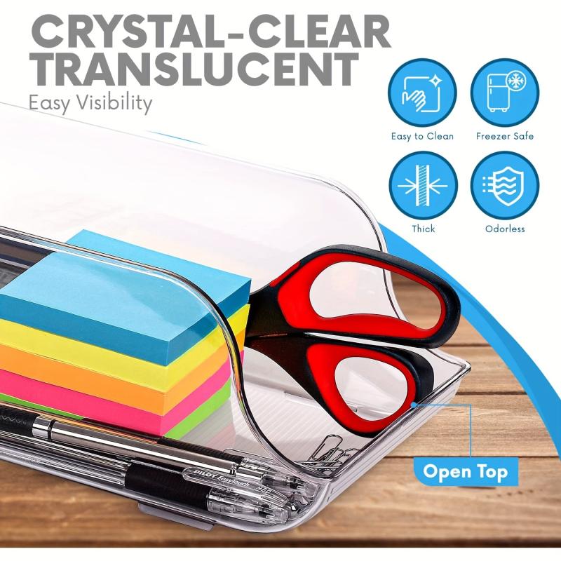 Refrigerator Can Dispenser Organizer Rack Clear Plastic