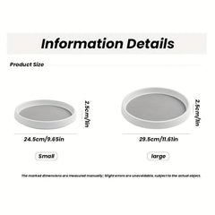 Non Skid Turntable Lazy Susan Organizer for Kitchen Cabinet Pantry Organization