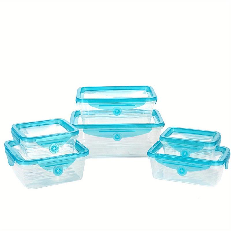 6pcs BPA Silicon Food Containers with Leak Proof Lids