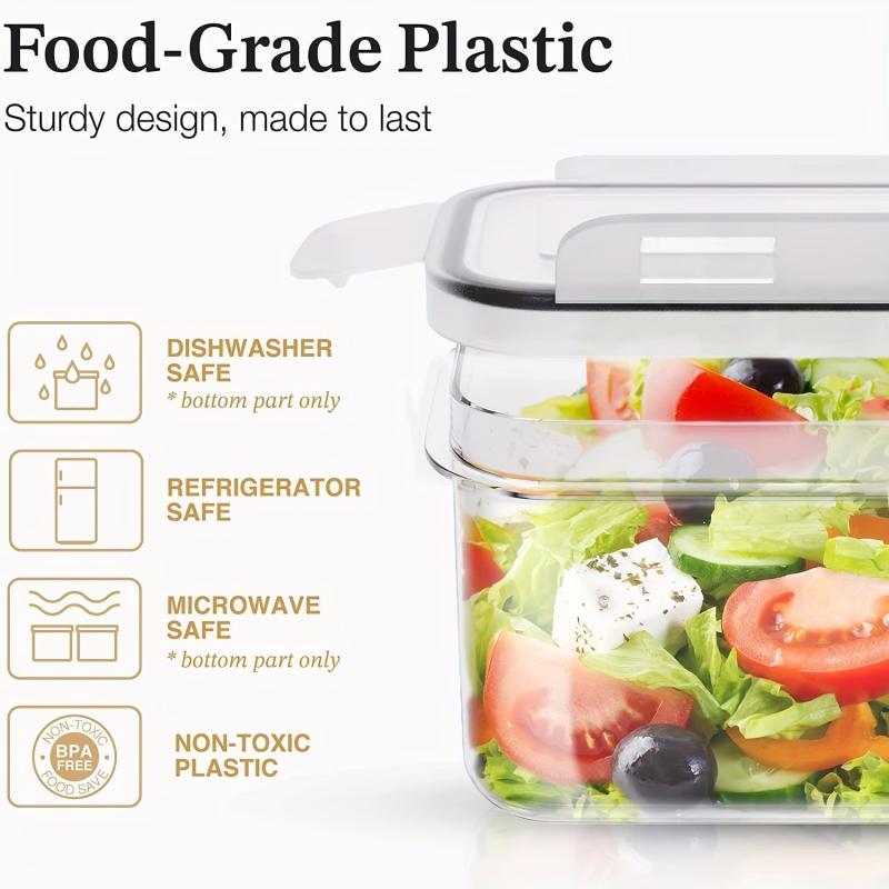 9pc Airtight Food Containers Set BPA-Free for Dry Food