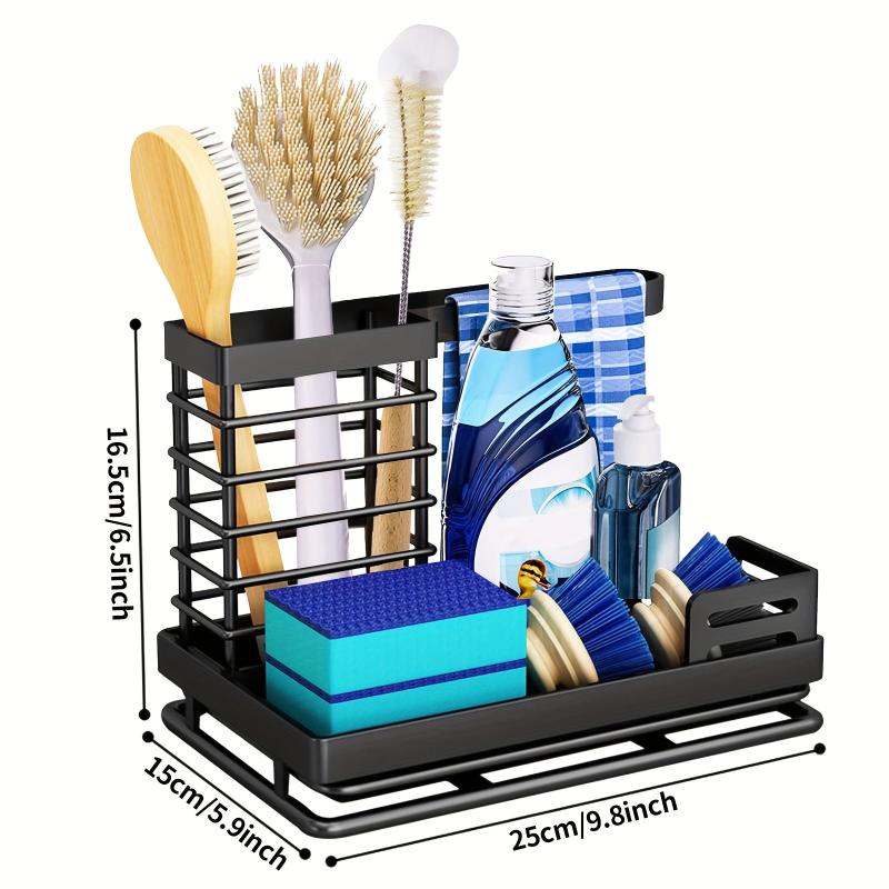 Sink Organizer with Removable Drain Pan Keep Your Sink Clean