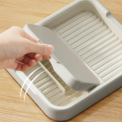 1pc Folding Pot Lid Rack Spoon Holder