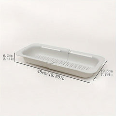 Adjustable Sink Colander for Washing Fruits & Vegetables