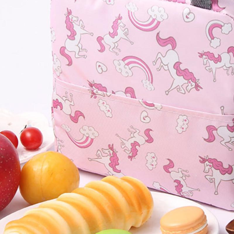 Unicorn Insulated Lunch Bag Aluminum Foil Leakproof Freezable