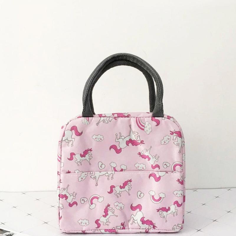 Unicorn Insulated Lunch Bag Aluminum Foil Leakproof Freezable