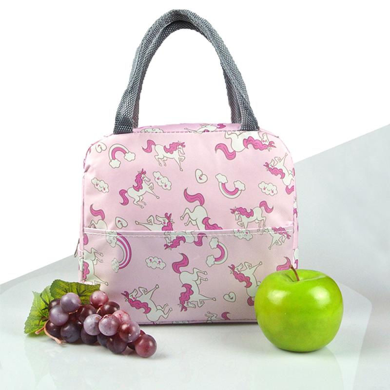 Unicorn Insulated Lunch Bag Aluminum Foil Leakproof Freezable