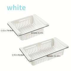 Refrigerator Hanging Storage Basket Layered Shelves Pull-out Egg Rack Kitchen
