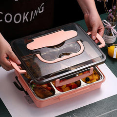 Portable Lunch Box for Office Workers Insulation Bento Box