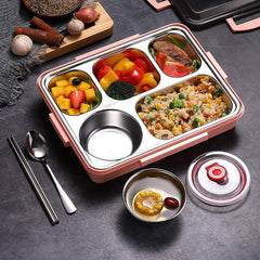 Portable Lunch Box for Office Workers Insulation Bento Box